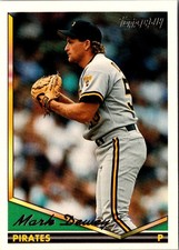 1994 Topps Mark Dewey #101 Pittsburgh Pirates