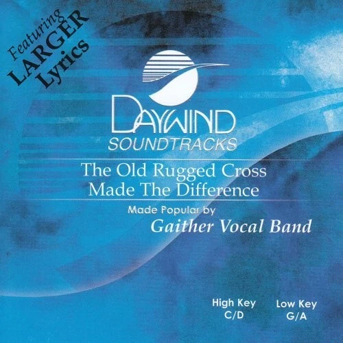 Gaither Vocal Band The Old Rugged Cross Accompaniment Track New CD Foto 1 de 1