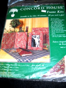 Fabric Frame Kit 7" x 9" by Concord House 0536B F4 - Picture 1 of 2
