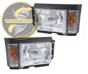 OM 50 - 79.14 - Gamma Z - Turbo Z -  Coppia Fari Proiettori Anteriori SX & DX - Foto 1 di 3