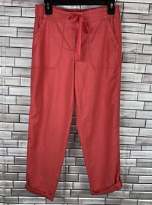 NWT Talbots Pull On Elastic Waist Pants Size 4 With Pockets Business Casual - Picture 1 of 5