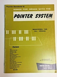 Popular Standards 16 Lieder für die Orgel mit dem Zeigersystem - Bild 1 von 6