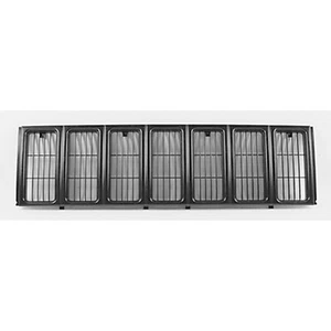 CH1200208 NEW Primed Black Grille Fits 1997-2001 Jeep Cherokee - Picture 1 of 1