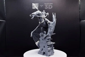 Wyvern with Dark Mage [Ver. 2] Dragon Army Davale Games 3D Printed With HQ Resin - Picture 1 of 11