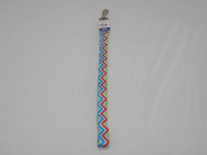 Correa retro grande para perro Chevrons de 6 pies mezcla/coincidencia Petmate dos lados/gancho a presión cromado - Imagen 1 de 7