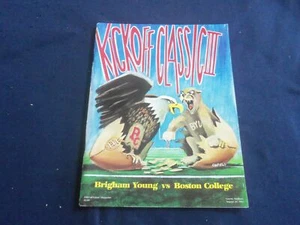 1985 AUG 29 KICKOFF CLASSIC PROGRAM - BRIGHAM YOUNG VS BOSTON COLLEGE - ST 659B - Picture 1 of 5