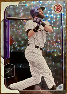 Charlie Blackmon 2015 Bowman Silver ICE Parallel #31 Colorado Rockies  - Bild 1 von 2