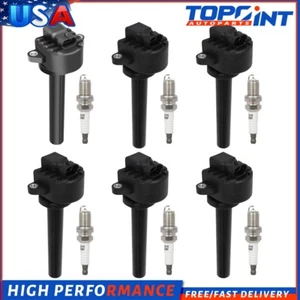 6* Bobinas de encendido y 6* bujía de iridio para Honda Passport 2000-2002 3,2 L V6 - Imagen 1 de 11
