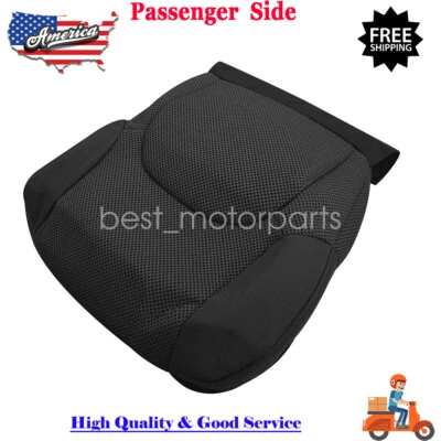 Passenger Bottom Cloth Seat Cover Dark Gray Fits For 2005-2019 Nissan Frontier Foto 1 de 4