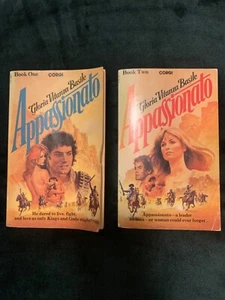 Appassionato Book 1 AND 2 Gloria Vitanza Basile paperback 1978 - Picture 1 of 6