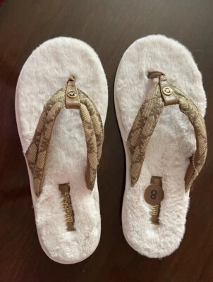 Sandalias MICHAEL KORS Chanclas Logo Imitación Piel Talla 8 Foto 1 de 4