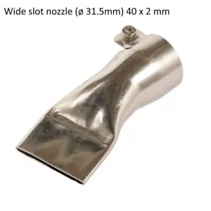 New Weldy Nozzle 31.5mm/35.5mm for HT1600 Welder Heat Gun Welding Torch Gun Tool - Picture 1 of 10