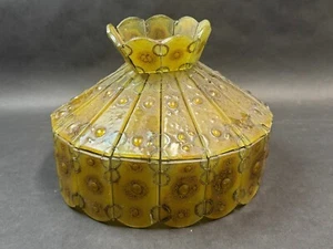 Vintage Felipe Delfinger For Feders, Hanging Glass Paneled Light Blown Glass - Picture 1 of 8