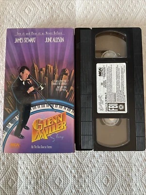 The Glenn Miller Story VHS 1953, 1986 James Stewart **Buy 2 Get 1 Free** Foto 1 de 4