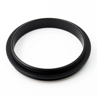 48-52 Male to Male 48mm x0.75 - 52mm x1 Double Outer Thread Lens Adapter Ring - Image 1 of 2
