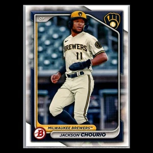 2024 Bowman Prospect / BP-140 Jackson Chourio / Milwaukee Brewers - Picture 1 of 2