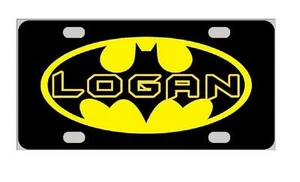 MINI PLACA PERSONALIZADA BATMAN Niños Bicicletas ATV Vagones Puerta Letrero - Imagen 1 de 2