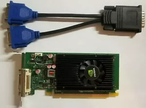 Dual Monitor Windows 10 Video Card & Adapter NVIDIA NVS 315 1GB SFF or Full PC - Picture 1 of 35