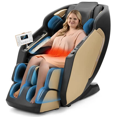 Full Body Zero Gravity Recline Massage Chair SL-Track, Heat, Wireless Charging - Image 1 of 4