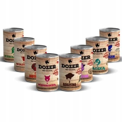 800g Hundefutter Dozer Premium Nassfutter getreidefrei Dosen Mix - Bild 1 von 4