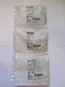 3 X BALLUFF BES 516-360-2 4-C 55 3706 INDUCTIVE SENSOR CONNECTOR  UNUSED - Picture 1 of 7