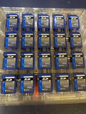 100 WINTEC 512 MB SD CARDS NEW IN ORIGINAL PACKING - Image 1 of 2