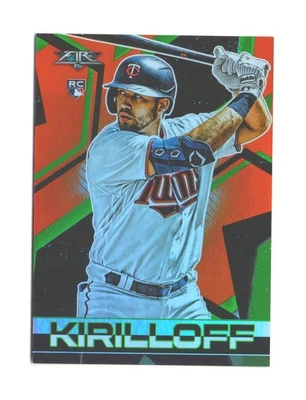 2021 Topps Fire Alex Kirilloff #60 Orange Rookie RC /299 - Image 1 of 2