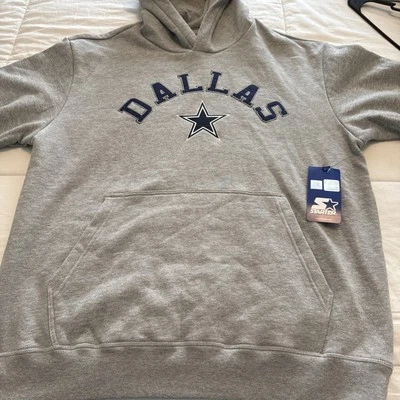 Dallas ковбои стартер толстовка с капюшоном короткие рукава унисекс размер XL новый с Ярлыками - Изображение 1 из 4