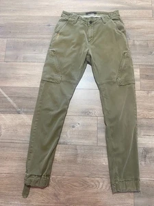 DU/ER Live Free Adventure Hose Herren 30X32 grün Cargo Wandern Stretch LESEN - Bild 1 von 12