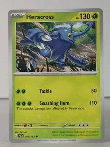 Heracross - Paldea Evolved - 006/193 - singles - Pokemon TCG - Uncommon - Picture 1 of 16