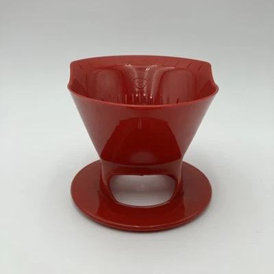 Cono de café Melitta 64007 1 taza negro para filtros #2 - rojo Foto 1 de 3