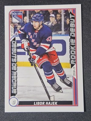 19-20 Topps Libor Hajek Rookie 🚨🚨🚨 New York Rangers  - Image 1 of 2