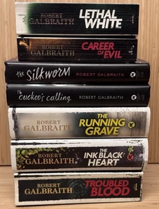 Complete Set CORMORAN STRIKE series 1-7 Robert Galbraith book Lot murder crime - Picture 1 of 5