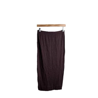 Юбка миди Rick Owens Lilies 8 коричневая эластичная вязаная прямая приталенная женская - Изображение 1 из 4