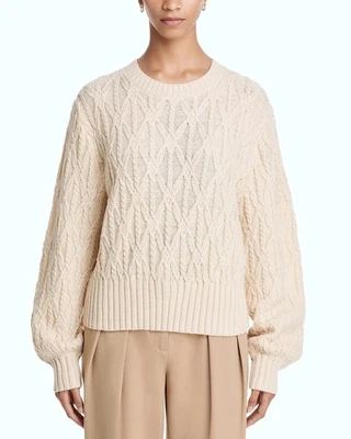 FRENCH CONNECTION Layon Cable Knit Sweater MSRP $158 - Image 1 of 4