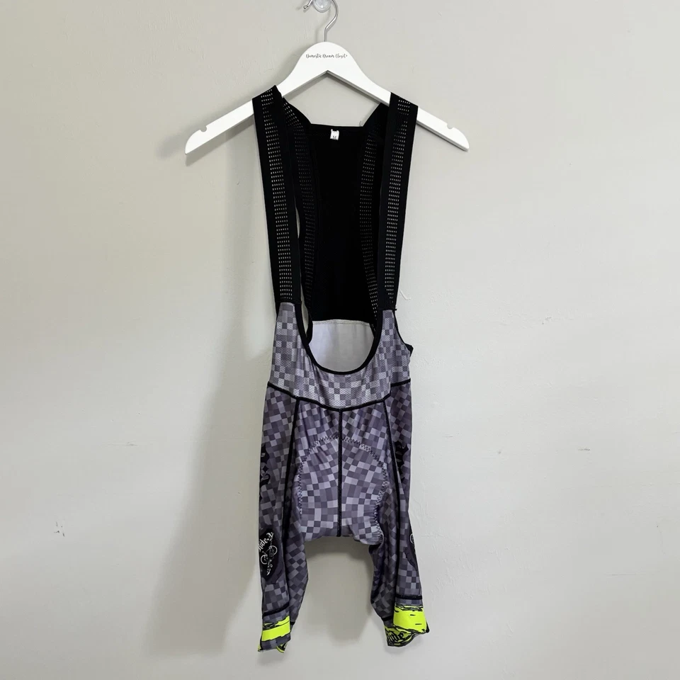 RIDE & ROLL 骑行男女通用黑色多自行车围兜工作服衬垫尺寸 M *阅读* — 第 1/4 张图片