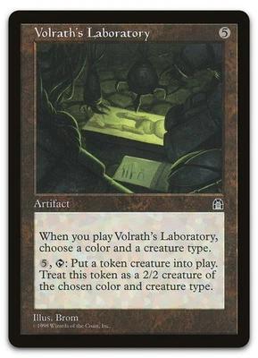 Volrath's Laboratory (LP) Stronghold STH Magic MTG - Image 1 of 2