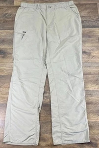 Patagonia Pantaloni da Escursionismo con Cintura Elasticizzata in Vita Uomo Large Khaki Performance **Leggi - Foto 1 di 10