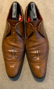 Jeffery West Schuhe - Größe 10/44 hellbraun - marriot - Schnürschuhe - Bild 1 von 8