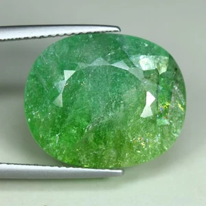 17.52 Cts_Loose Stone_100 % Natural Copper Manganese Bearing Paraiba Tourmaline - Picture 1 of 3