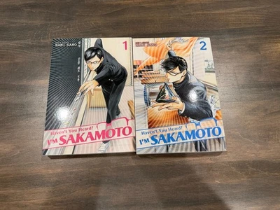 ¿No has oído hablar? I'm Sakamoto Manga Volumen 1 y 2 Inglés Foto 1 de 4