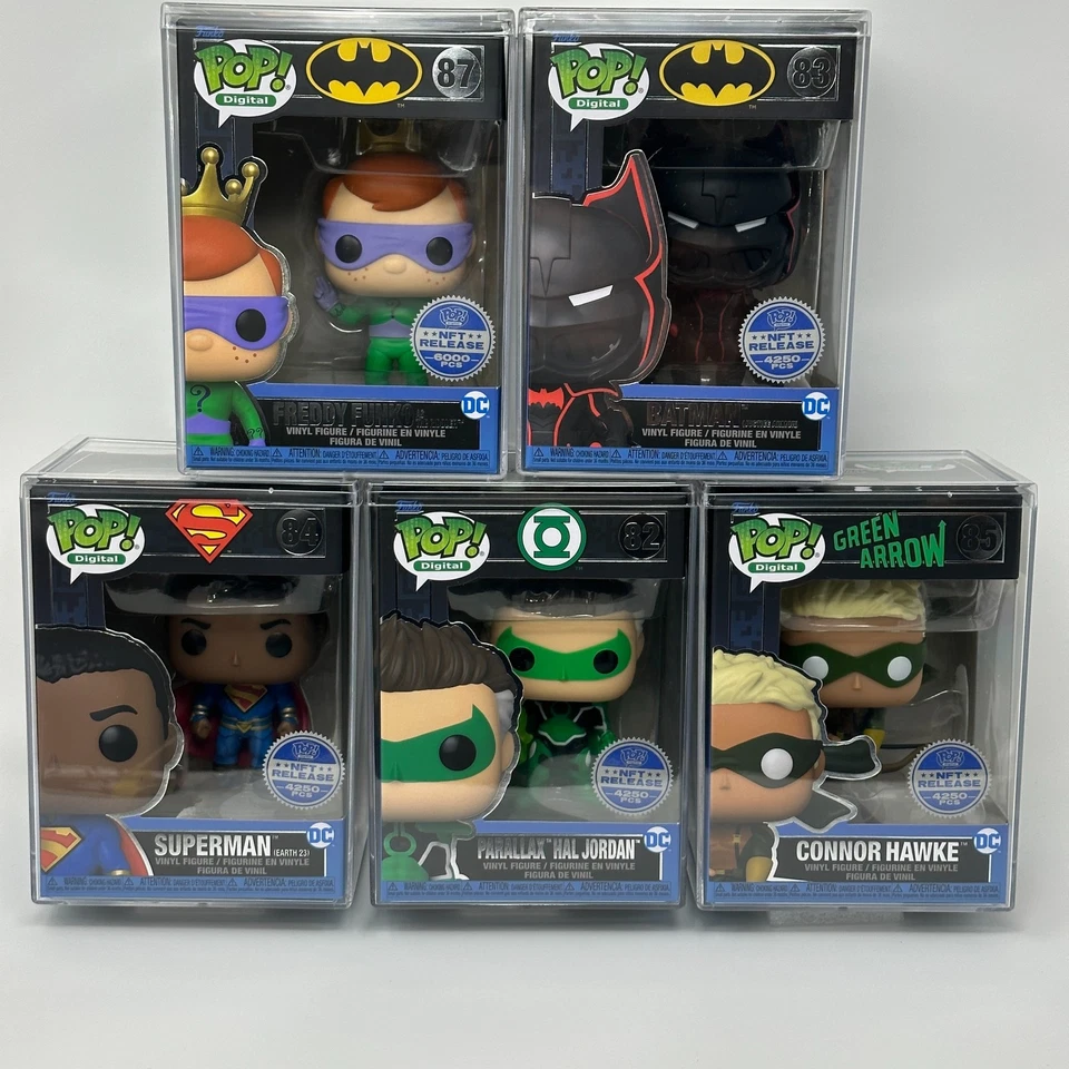 Funko Pop Digital DC SERIES 2 Collector Set Legendary Royalty Batman HIGH GRADE - Image 1 of 4