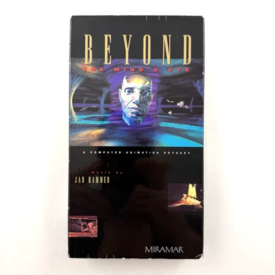 BEYOND THE MIND'S EYE VHS Miramar 1992 Computer Animation Jan Hammer - Image 1 of 4