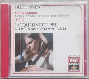 Beethoven - Cello Sonaten Nr. 3&5 Du Pre Kovacevich EMI W.Deutschland CD kein IFPI NM - Bild 1 von 3