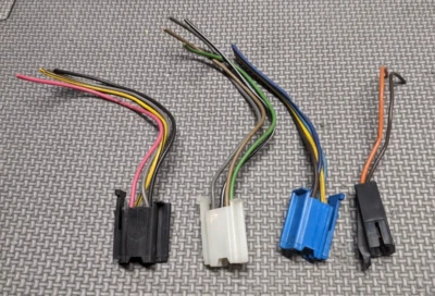 1979-1983 Cadillac Eldorado Seville Deville OEM Radio Harness Plug Pigtail SET - Image 1 of 4