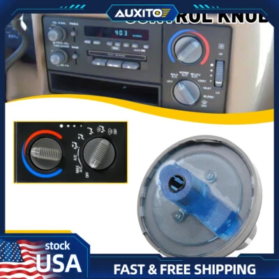 Set Control Climate for Knob Chevrolet 1995-1997 US Blazer Jimmy S10 GMC Sonoma - Image 1 of 4