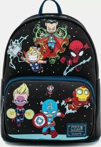 Loungefly Marvel Avengers Chibi Group Backpack - Picture 1 of 4