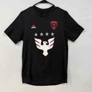Adidas DC United Creator Tee Men’s M Black Soccer Shirt Polyester MLS - Picture 1 of 5
