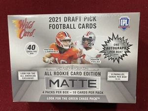 2021 Wild Card Football Unopened Sealed Silver Matte Mega Box - Picture 1 of 2