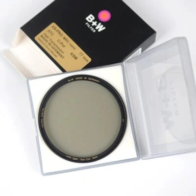 B+W HTC-POL 72mm KSM MRC Digital CPL Polarizer Filter Lenses Brass Material - Image 1 of 4